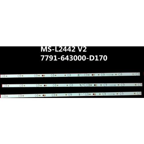 LED Backlight Strips 43M9 7791-643000-D170 D-00044HH47-91916B MS-L2442