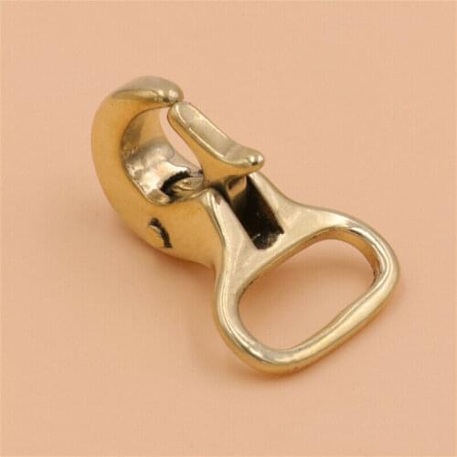 Solid Brass Snap Hook Trigger Clip Clasp Eagle mouth shape Fixed Eye for Leather Craft Bag Strap Belt Webbing Pet Rope Leashes