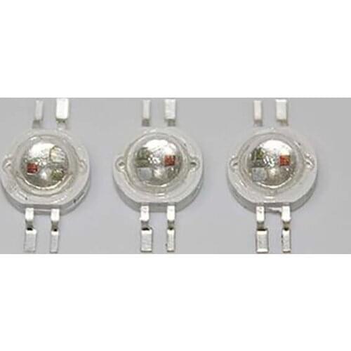 High Power Led Chip Rgb 3W 10W 20W 30W 50W 100W High Quality Red Green Blue Light Diode Led Rgb Integrated Pilot Watts