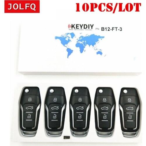 10pcs/Lot B12-3 Universal Remote Control B-Series For KD900 KD900+URG200 ,Remote Control Key 3 Button Key KD B12-3 3 BUTTON KEY