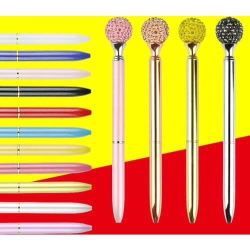 20pcs/lot New Large Diamond Pen Metal Crystal Pen Crystal Glass Diamond Pen Diamond Pen Diamond Pen Diamond Pen Diamond Pe