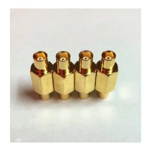 4pcs Adapter MCX Female To MCX Female Jack Double pass Straight RF Coaxial Connectors