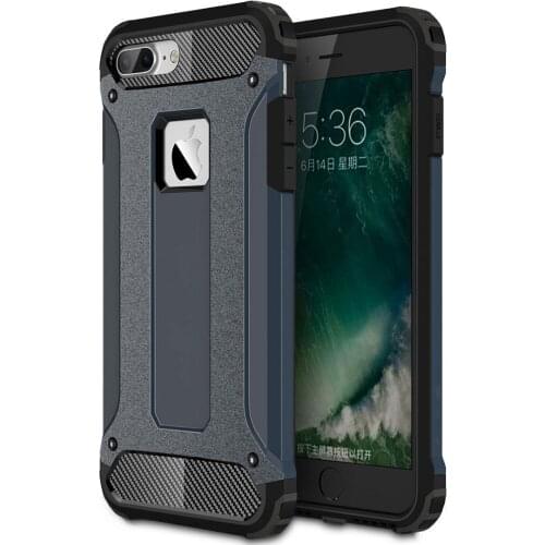 For iPhone 6 6s 7 8 Plus X Case Cover Luxury Hard Rugged Hybrid Armor Silicone Slim TPU Fitted Case for iPhone 5 5s SE Funda