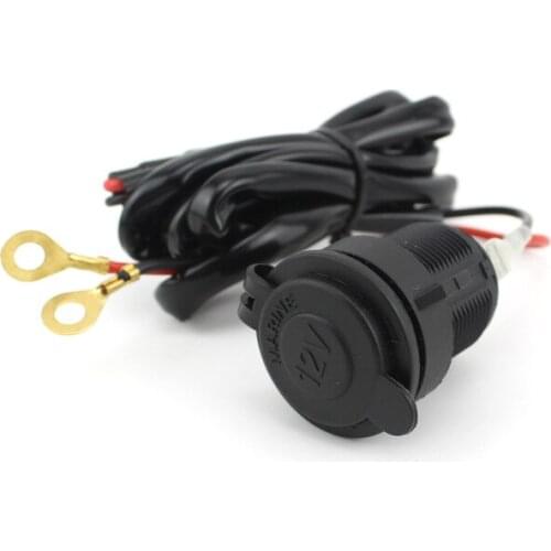 CS-007 Car and Motorcycle Cigarette Lighter Holder High-quality GPS Power Taken Female Car Power Holder With Fuse