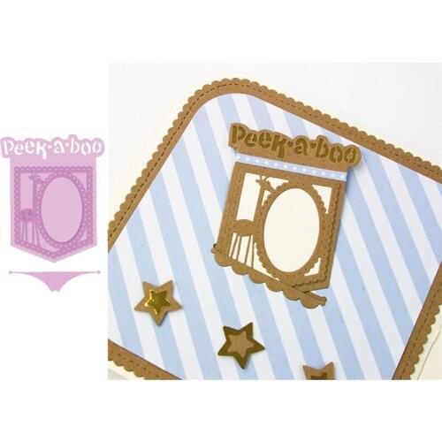 Long Deer and Frame Metal Cutting Dies for Scrapbooking and Cards Making Paper Craft Album Decoration Die New 2019