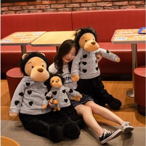 70-130CM 3 Size Minomi lion Stuffed Doll Plush Animal High quality Toy Lee MinHo king lion Special Gift for fans friends