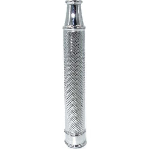 WLONG Silver Color Aluminium Shaver Handle Holder Fit 3-Layer Mach 3 and 5-Blade Fusion Plus Double Edge Safety Razor