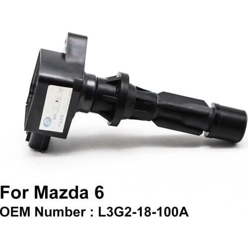 COWTOTAL Ignition Coil for Mazda 6 Engine Code LF L5-VE L3C1 2.0L 2.5L 2.3L OEM L3G2-18-100A ( Pack of 4 )