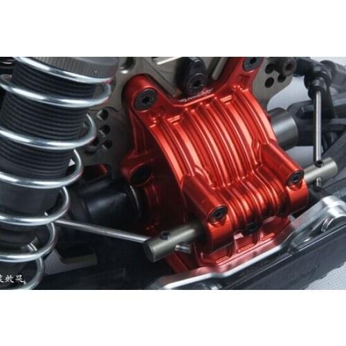 Metal 6061 T6CNC Rear/Front Housing Case GearBox set For 1/5 Scale Gas Buggy MCD Racing RR5 XS-5