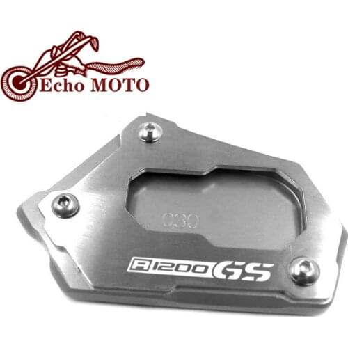 For BMW R1200GS LC GSA R 1200 ADV R1200 GS Adventure 2013-2019 CNC Kickstand Foot Side Stand Extension Pad Support Plate Enlarge
