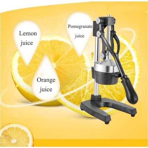 Manual hand press juicer squeezer citrus lemon orange pomegranate fruit juice extractor commercial or household