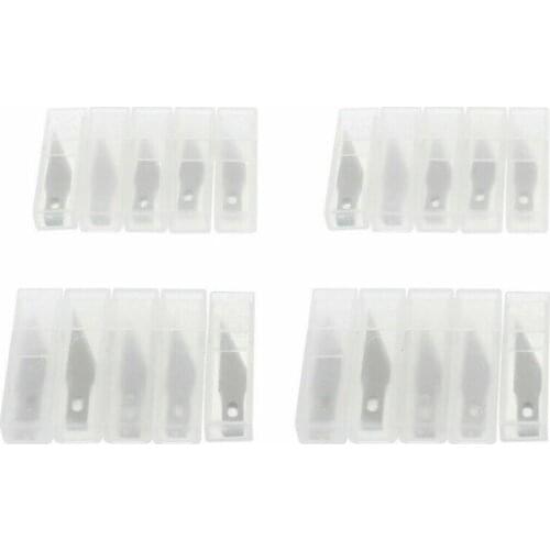 20/50pcs surgical knives blades for Wood Carving Engraving tools PCB Repair Hobby DIY blade cutter Knife tool Replace blades