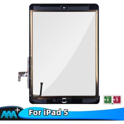 AAA+++ 1005 tested For iPad 5 A1474 A1475 A1476 LCD Touch Screen Digitizer Sensors Assembly Replacement For ipad 5 Touch