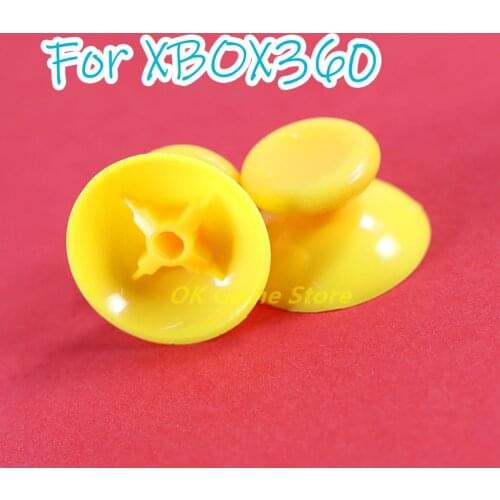 2pcs/lot Analogue Sticks Thumbstick Joystick Cap Mushroom Head Rocker Grip Cover Cap for Microsoft Xbox 360 controller