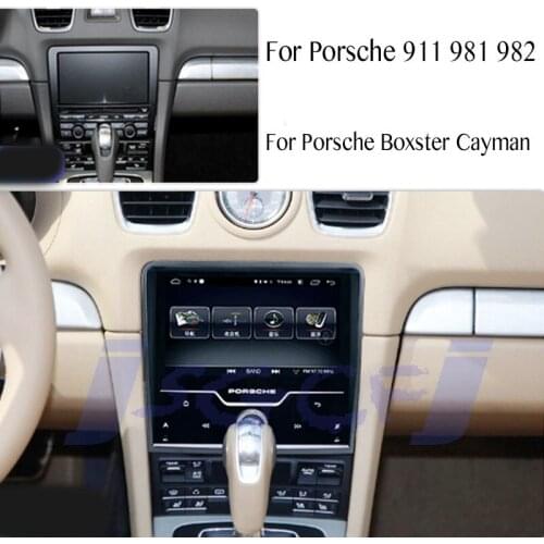 Car Multimedia Player NAVI Radio Stereo For Porsche Cayman BOXTER GT4 911 981 8.4 inch Navigation CarPlay 360 BirdView