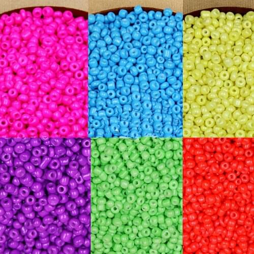 Free Shipping Multi colors 2mm Glass Seed Loose Spacer Beads for Jewelry Making