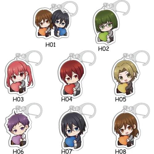 Anime Keychains Accessories Horimiya Hori-San To Miyamura-Kun Hori Kyouko Miyamura Izumi Acrylic Pendant Key Chains Lovers Gift