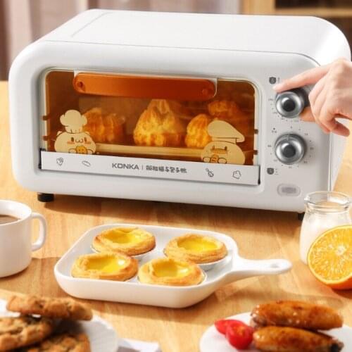 12L Capacity Electric Oven Home Multi-Function Mini Oven Fully Automatic Precision Temperature Control Intelligent Timed KX02