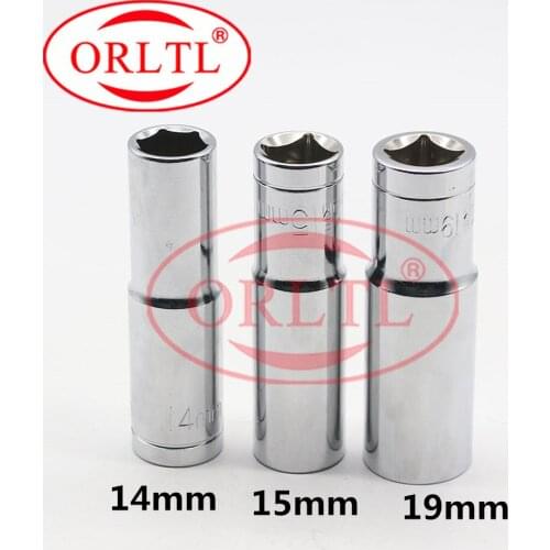 ORLTL Common Rail Injector Cap Removal Tool for BOSCH, DENSO, DEL PHI (19MM) (15MM) (14MM)