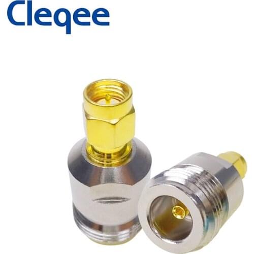 JXSINONE 20pcs 50pcs RP SMA Female To N Female Adapter RF Connector Test Converter