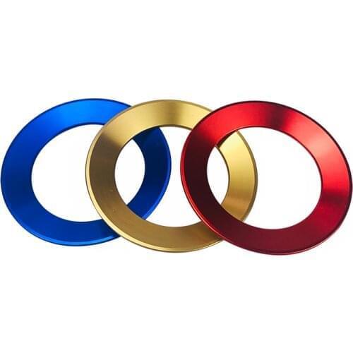 Car Steering Wheel Ring Styling Accessories Decoration Sticker Circle Case For Volkswagen VW Golf Gti Polo TOUAREG Cover