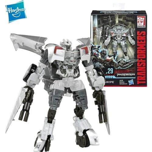 Original Hasbro Transformers Studio Series29 Deluxe Class Movie Sideswipe Action Figure Model Transformers Toys for children