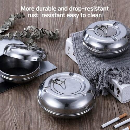 Ashtray Cigarettes Tray Patio Tabletop Office Home Bedroom Yard Decoration Gifts