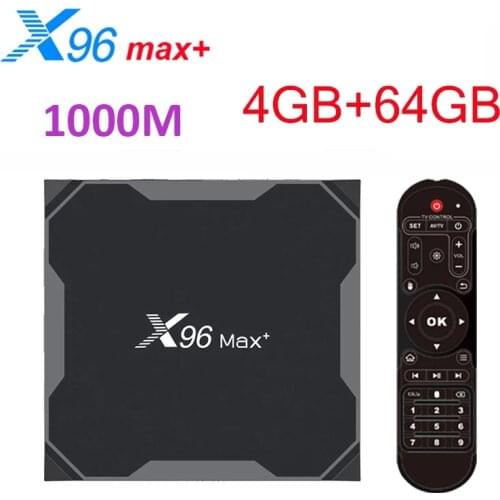 Russian X96 Max plus Android 9.0 Smart TV Box 4GB 64GB 32GB Amlogic S905X3 8K Wifi X96Max+ 1000M Set Top Box 2GB 16GB vs x96q