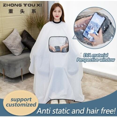 Professional Hair Cutting Cape Can Play phones Salon Barber Hairdressing Hair Cutting Haircut Hairdressing Cape