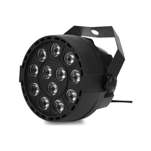Professional Stage Light RGBW Color Mixing Disco Light 8CH Voice Activated DJ Light Holiday Uplight Party Lights