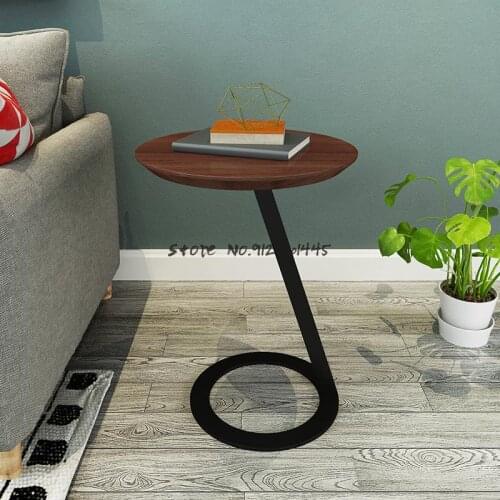 Nordic Corner Table Designer Creative Simple Living Room Bedroom Square Table Sofa Side Table Solid Wood Furniture