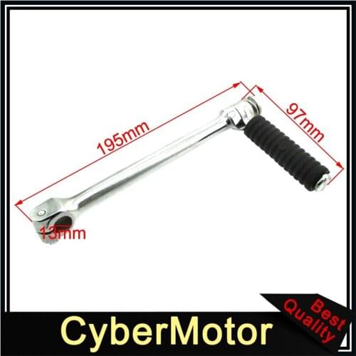 Kick Start Starter Lever 13mm For Chinese 50cc 70cc 90cc 110cc 125cc Engine Stomp Demon IMR Atomik DHZ BSE Kayo Pit Dirt Bike