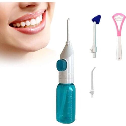 Dental Oral Irrigator Portable Water Flosser For Teeth With Nasal Irrigators Water Teeth Mouth Clean Oral Jet Nasal Cleaner
