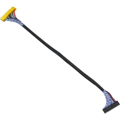 Universal LVDS Cable for 1366*768 LCD 26-30Pin Power Supply FI-X30S 450MM 1ch LVDS 8bits RGB