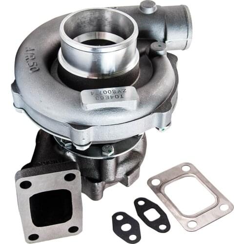Universal Turbo Turbocharger For T3 T4 T04E A/R .50 Turbine A/R .57 Oil Cooling for 1.6L-2.5L engines