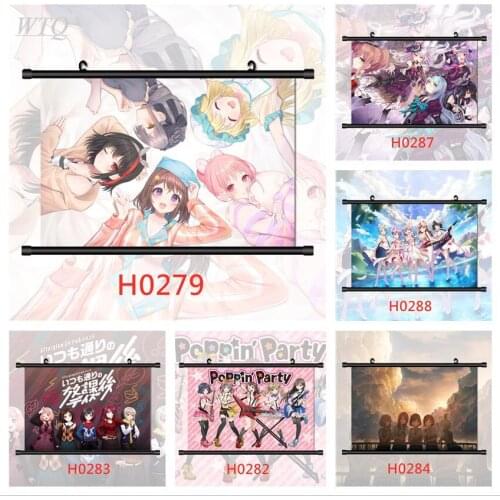 BanG Dream! HD Anime Wall Poster Anime Posters High Quality Canvas Painting Wall Decor Wall Art Picture Room Decor Home Decor