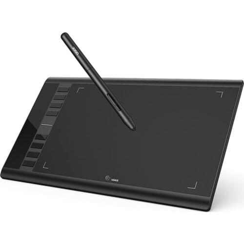 10x6 Inch Graphics Tablet For Drawing&Painting, 8192 Levels Digital Pen Tablet for OSU / Writing Online Education-UGEE 708/WACOM