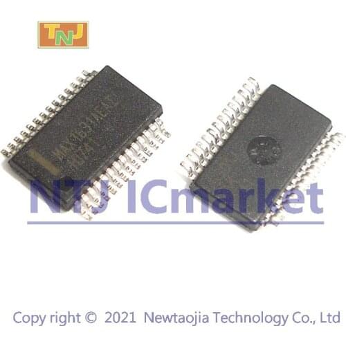 2 PCS MAX1631AEAI SSOP-28 MAX1631 Power-Supply Controllers IC CHIP