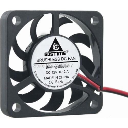5Pieces lot Gdstime 40mm 4cm 40x7mm 4007 DC 12V 2Pin Ventilation Cooling Fan