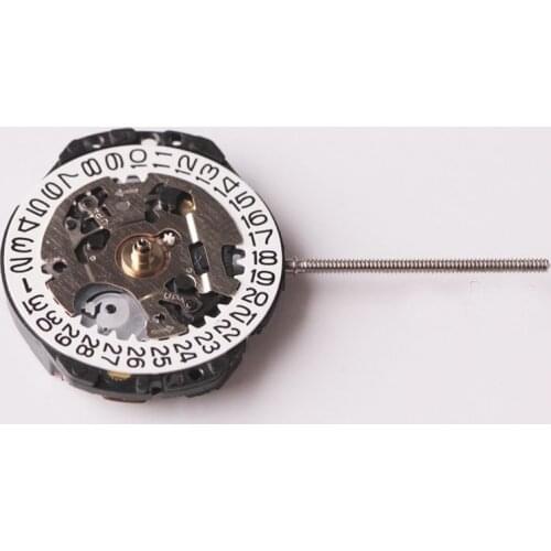 Watch accessories original Japanese VX82E movement VX82 three pin three point window calendar quartz movement without batteries