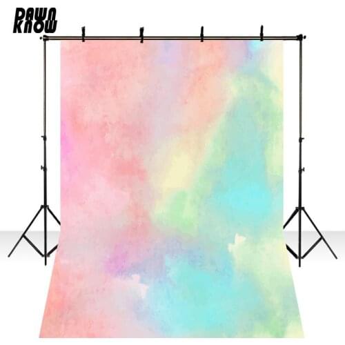 DAWNKNOW Colorful Uniquely Texture Photography Background Baby Photocall Photo Shoot Backdrops For Wedding Photo Studio lv1907