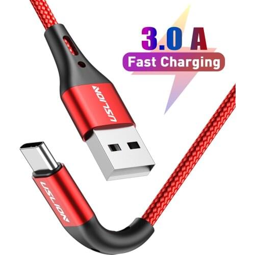 3A USB Type C Cable Wire Mobile Phone Fast Charging USB C Cable Type-C Charger Micro USB Cables For iPhone 12 Pro Max Xiaomi