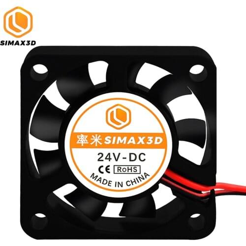 DC 24V Computer CPU Cooler 4010 Cooling Fan 40MM 40x40x10mm Exhaust Fan with 1M Cable Blower Fan for Ender 3 CR10 3D Printer