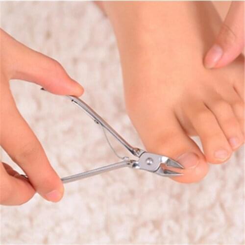 Stainless Steel Nail Cuticle Nipper Foot Hand Care Dead Skin Remover Nail Art Tools Correction Manicure Nail Tool Dropship TSLM2