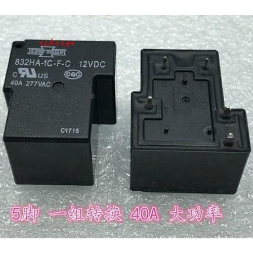 Original 832HA-1C-F-C-12VDC relay 40A