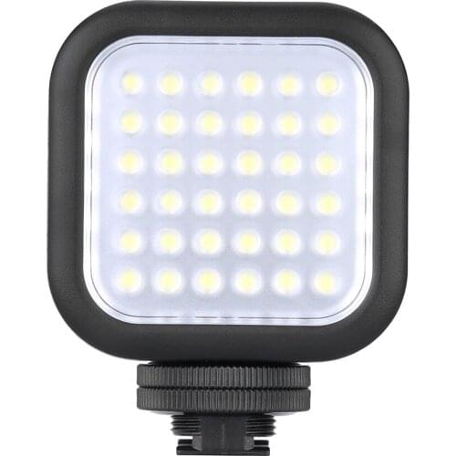 Original Godox LED36 LED Video Light 36 LED Lights Lamp Photographic Lighting 5500~6500K for DSLR Camera Camcorder mini DVR
