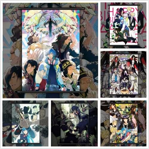 DRAMAtical Murder Group Seragaki Aoba Noiz Anime manga wall Poster Scroll D