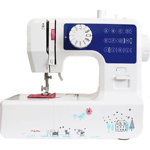 Sewing Machine FootFor Mini Manual Portable Assistant New Home Electric Desktop Multi-Function Lockable Button DIY Clothes