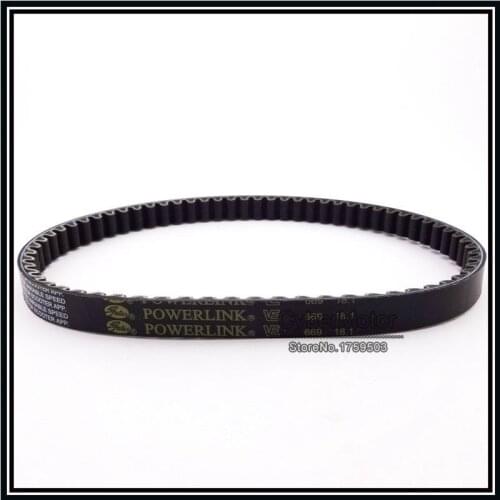 Genuine Powerlink 669 18 30 CVT Drive Belt For GY6 49cc 50cc Engine Chinese Moped Scooter Roketa Sunl Vespa Jonway Znen Jmstar