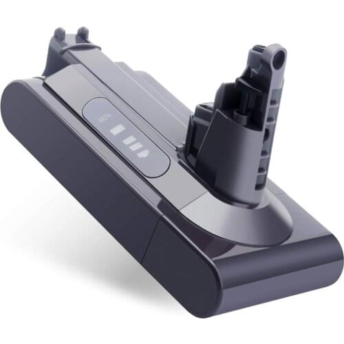 25.2V 4.0Ah 5.0Ah 6.0Ah Rechargeable Lithium Battery Replacement for Dyson V10 SV12 V10 Motorhead Fluffy Cordless Vacuum Cleaner